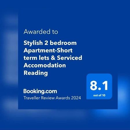 Stylish 2 Bedroom Apartment-Short Term Lets & Serviced Accomodation Reading Ngoại thất bức ảnh